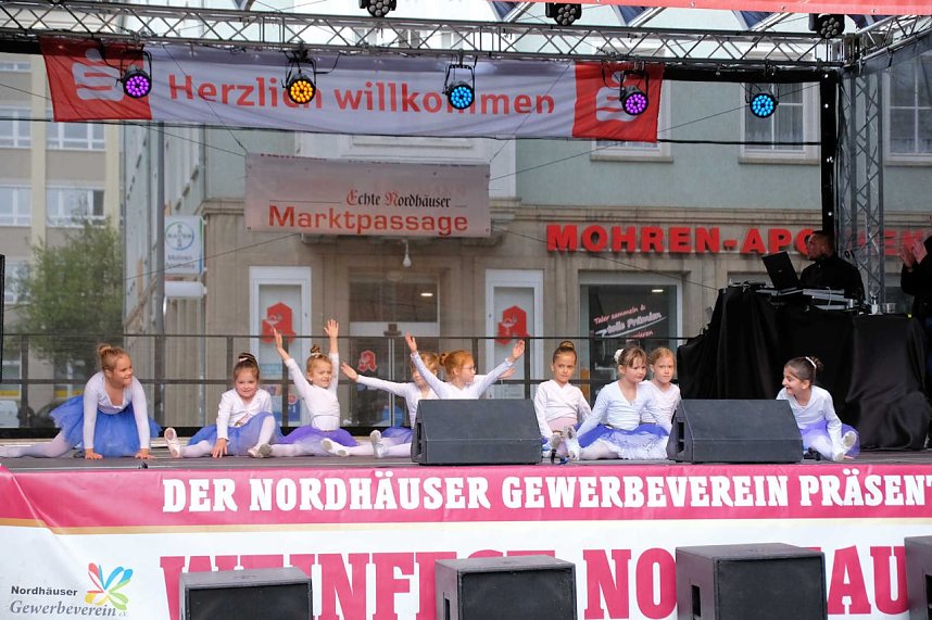 Peter Blei unterwegs auf dem Weinfest