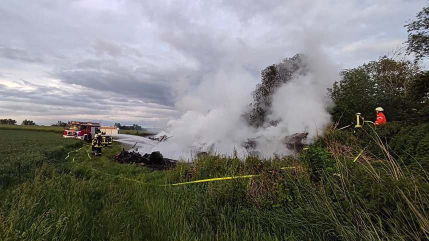 Feuerwehreinsatz bei Schiedungen