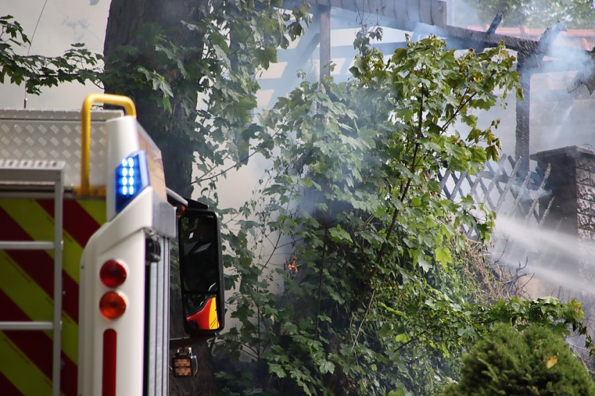 Brand am Park Hohenrode
