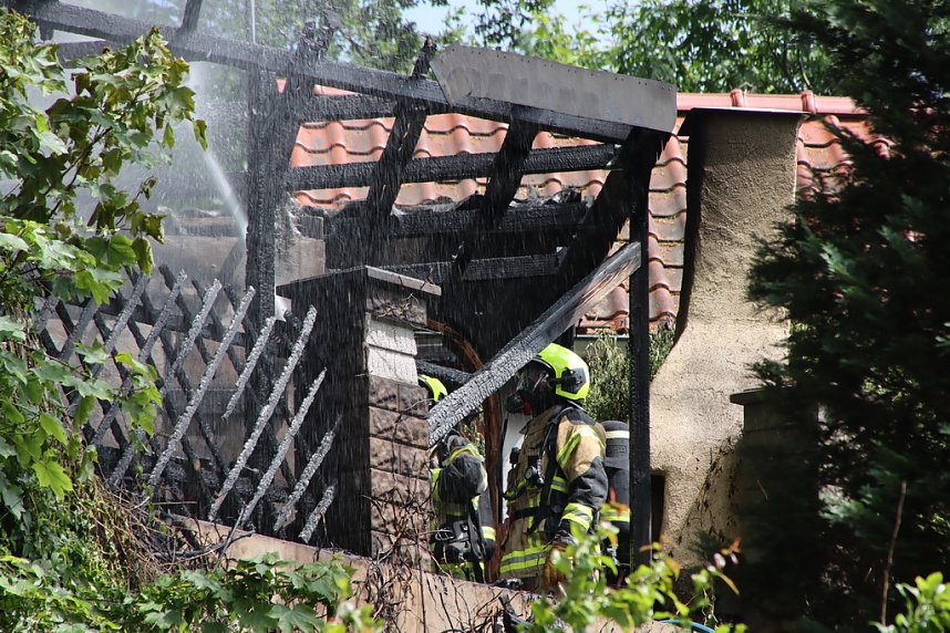 Brand am Park Hohenrode