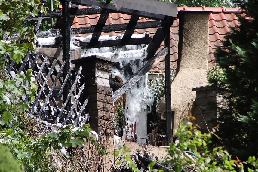 Brand am Park Hohenrode