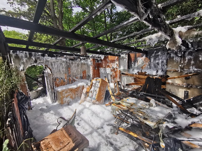 Brand am Park Hohenrode