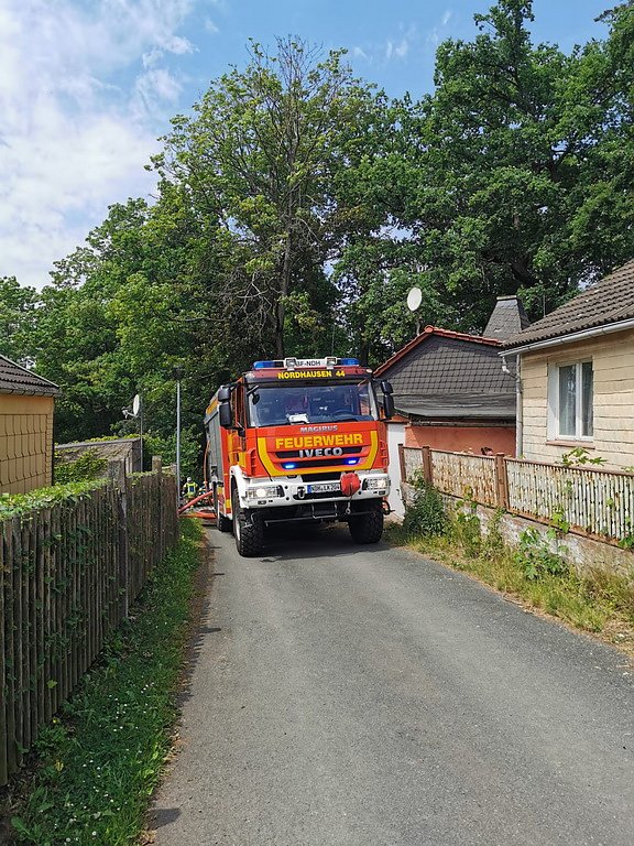 Brand am Park Hohenrode