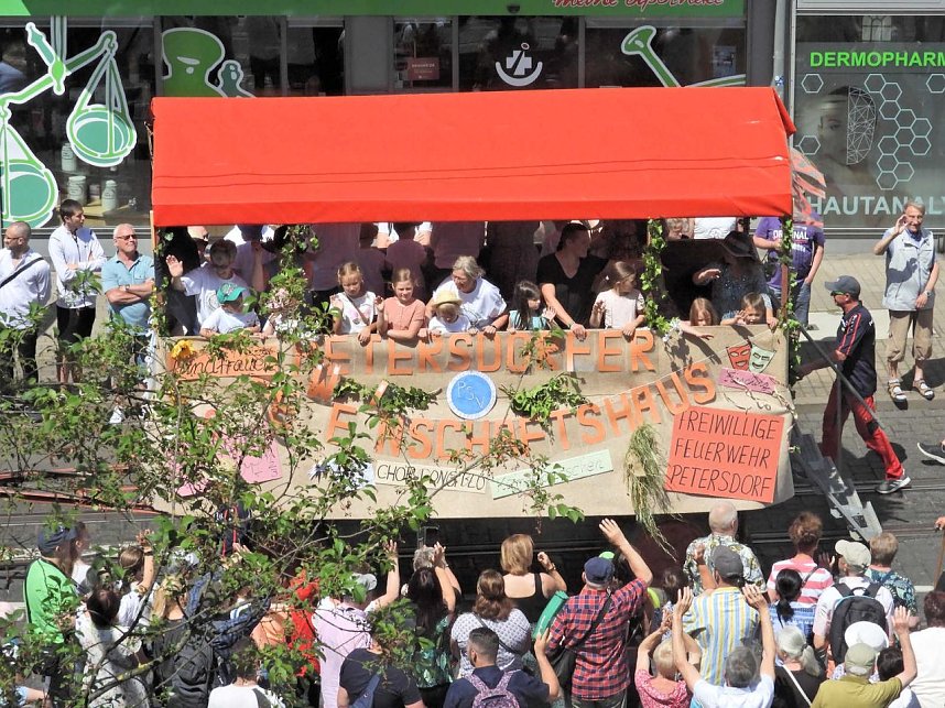 Festumzug zur 1095-Jahrfeier der Stadt Nordhausen