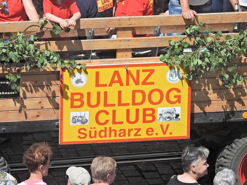 Festumzug zur 1095-Jahrfeier der Stadt Nordhausen