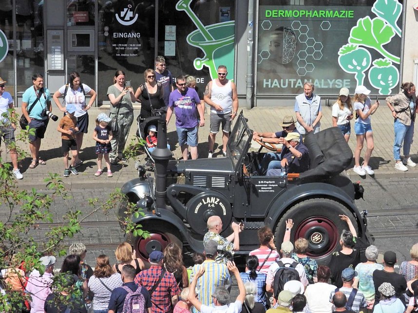 Festumzug zur 1095-Jahrfeier der Stadt Nordhausen