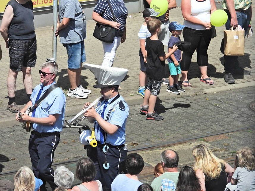 Festumzug zur 1095-Jahrfeier der Stadt Nordhausen