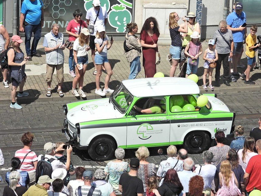 Festumzug zur 1095-Jahrfeier der Stadt Nordhausen