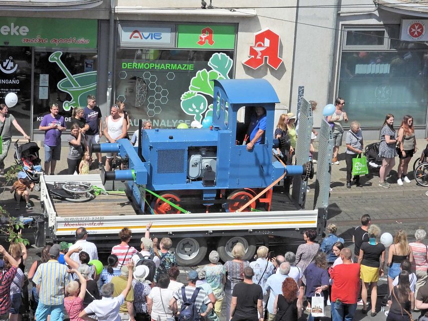 Festumzug zur 1095-Jahrfeier der Stadt Nordhausen