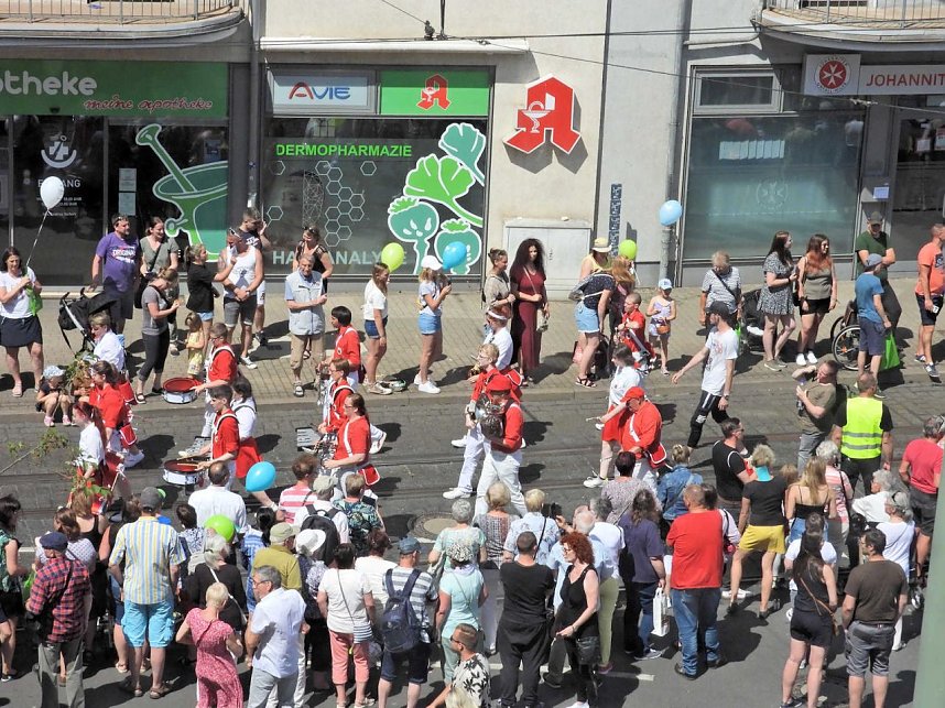 Festumzug zur 1095-Jahrfeier der Stadt Nordhausen