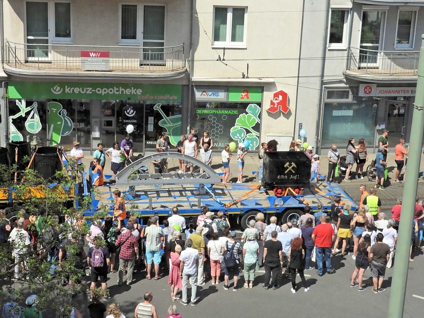 Festumzug zur 1095-Jahrfeier der Stadt Nordhausen