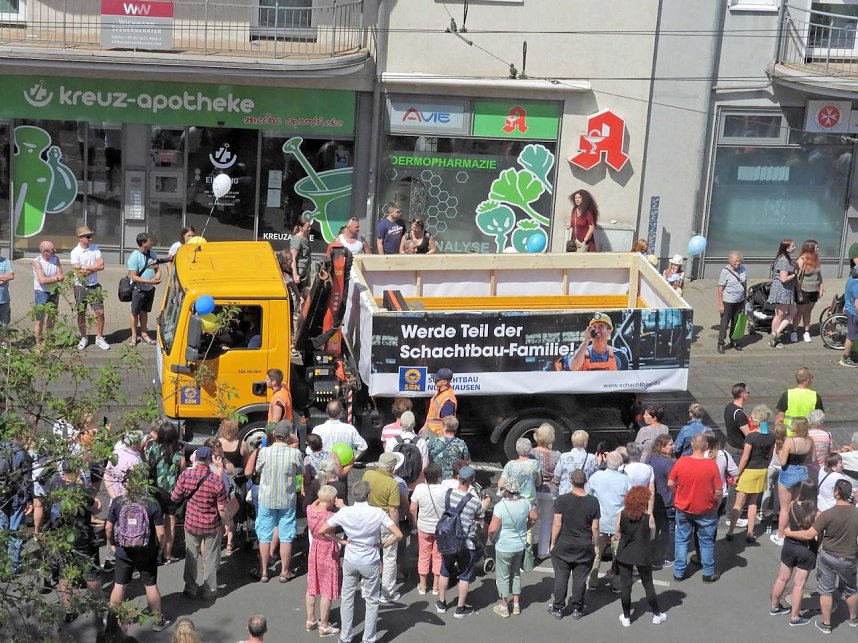 Festumzug zur 1095-Jahrfeier der Stadt Nordhausen
