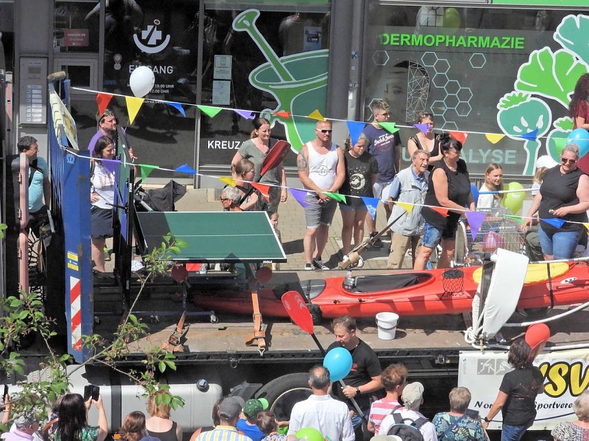 Festumzug zur 1095-Jahrfeier der Stadt Nordhausen