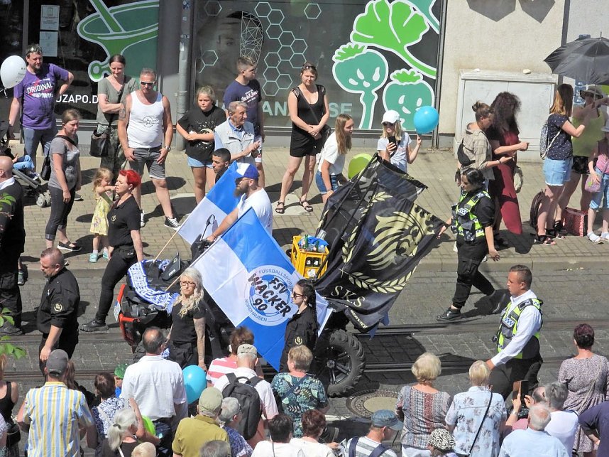 Festumzug zur 1095-Jahrfeier der Stadt Nordhausen