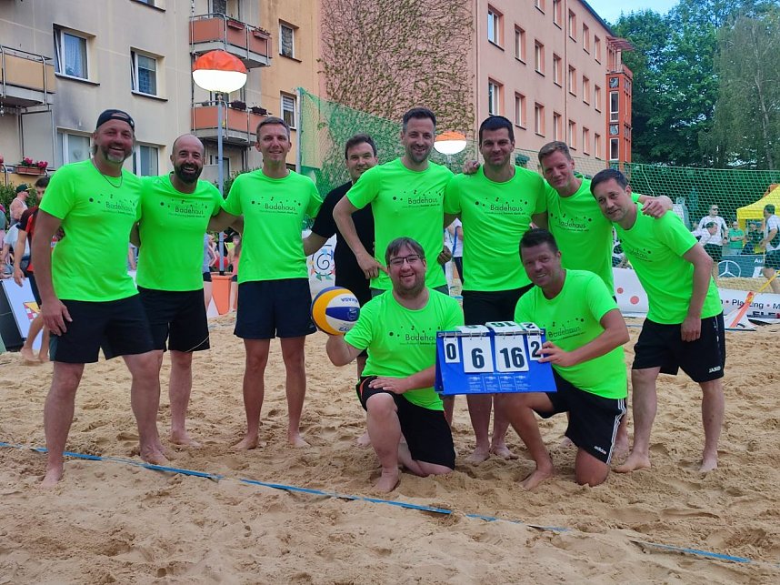 Beachvolleyball-Cup zum Rolandsfest