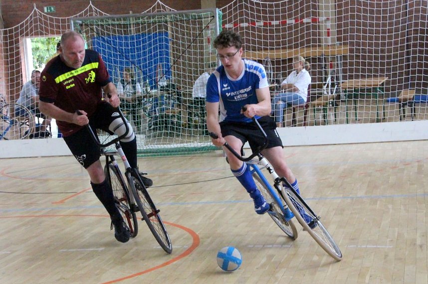 Der S&uuml;dharz-Cup der Radballer bleibt in Ilfeld