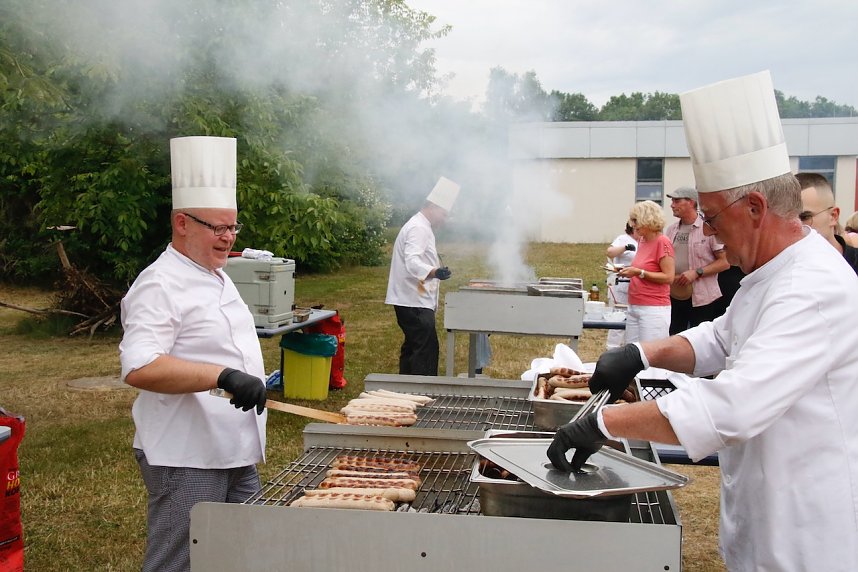 Das Sommerfest des S&uuml;dharz-Klinikums fand heute zum ersten mal seit zwei Jahren wieder statt