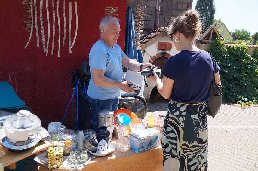 Flohmarkt in Garagen
