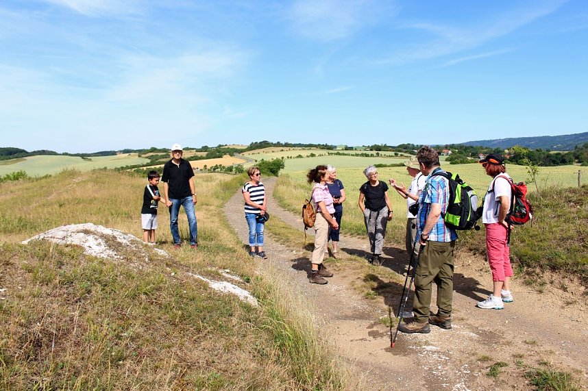 botanische Wanderung vor der eigenen Haust&uuml;r