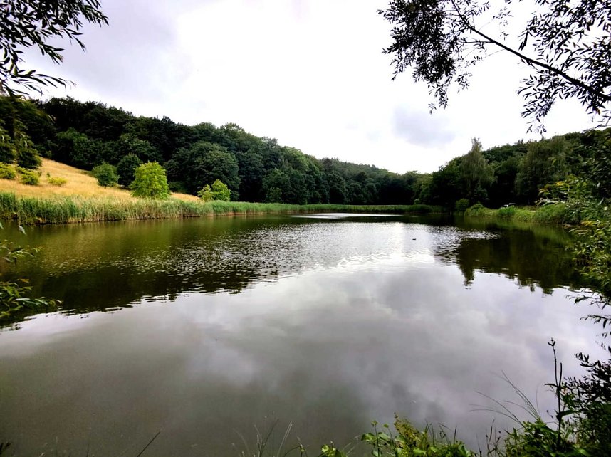 Peter Blei unterwegs an der Salzaquelle