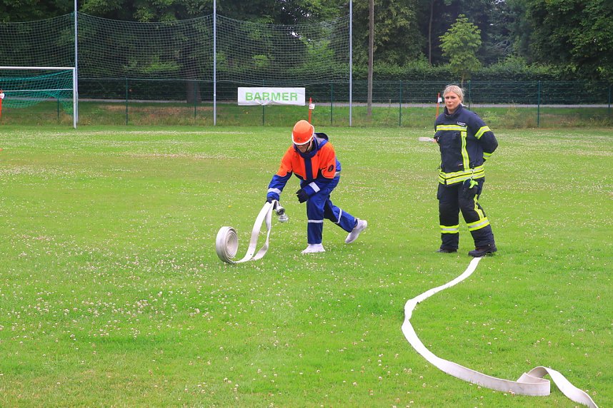 Gemeinsamer Aktionstag der Jugendfeuerwehren Bielen und Mitte