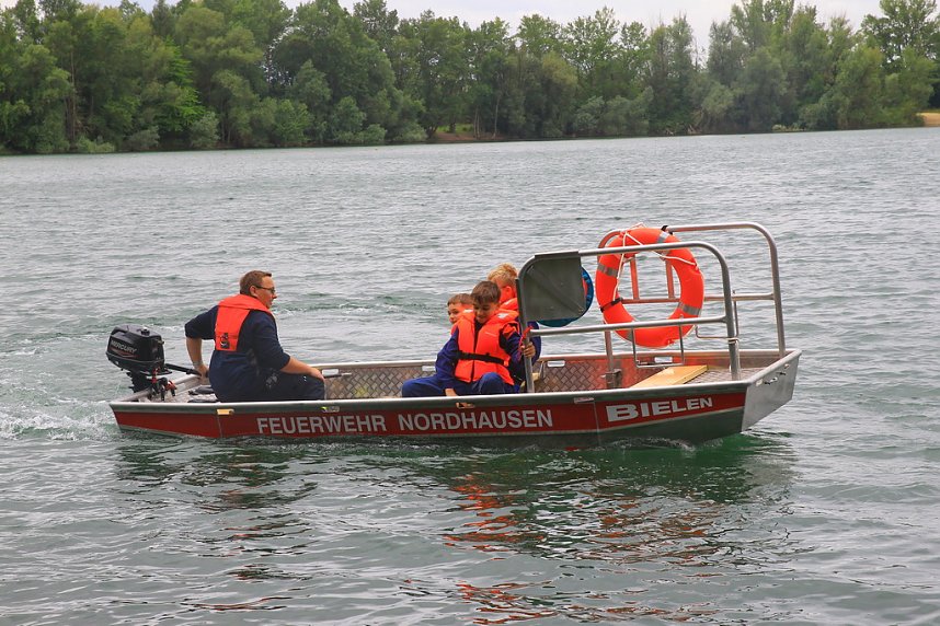 Gemeinsamer Aktionstag der Jugendfeuerwehren Bielen und Mitte