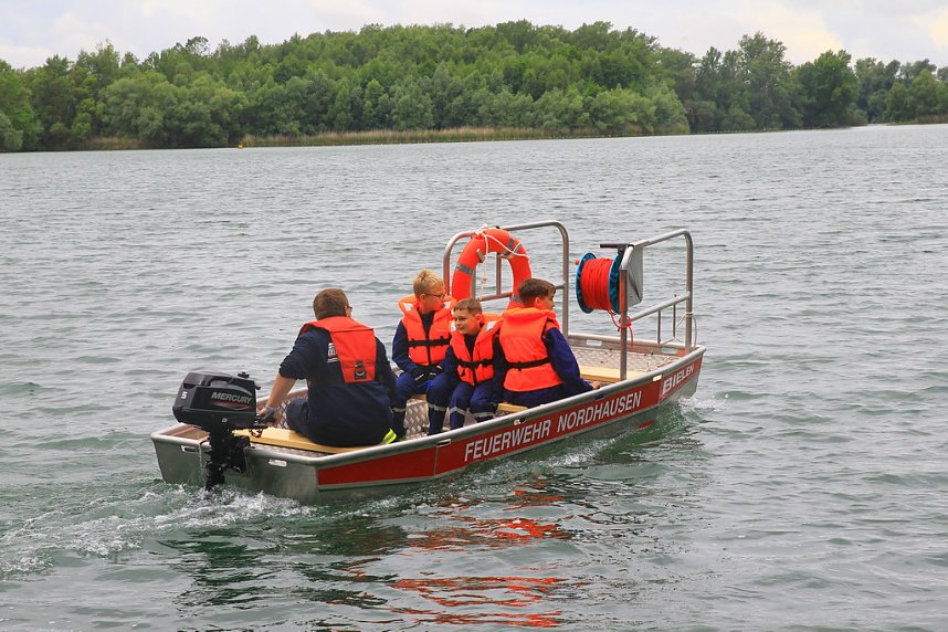 Gemeinsamer Aktionstag der Jugendfeuerwehren Bielen und Mitte