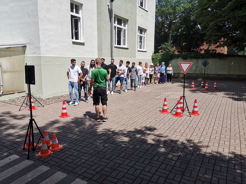 Fahrradkurs an der Kreisvolkshochschule Nordhausen