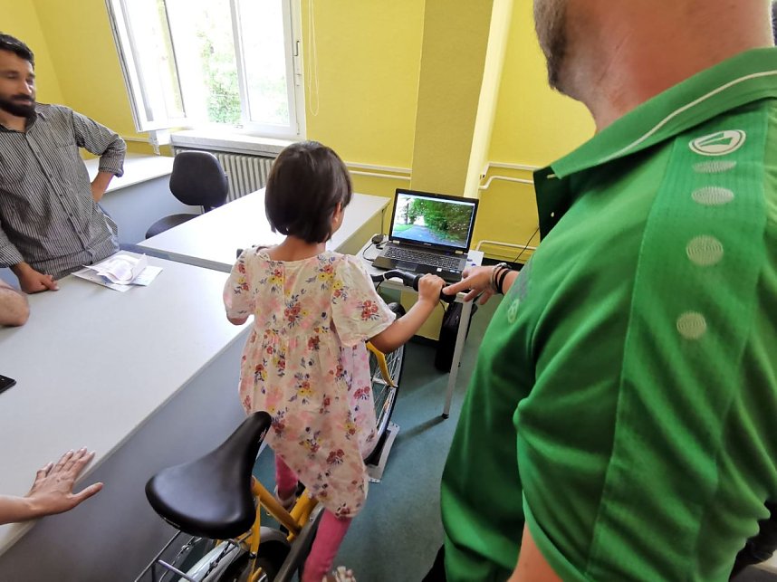 Fahrradkurs an der Kreisvolkshochschule Nordhausen