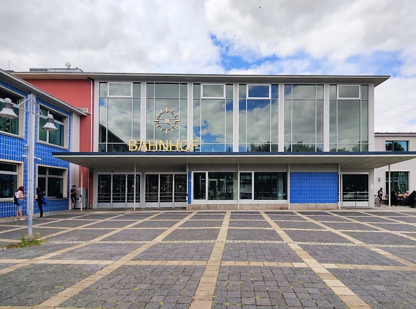 Peter Blei unterwegs in Sangerhausen