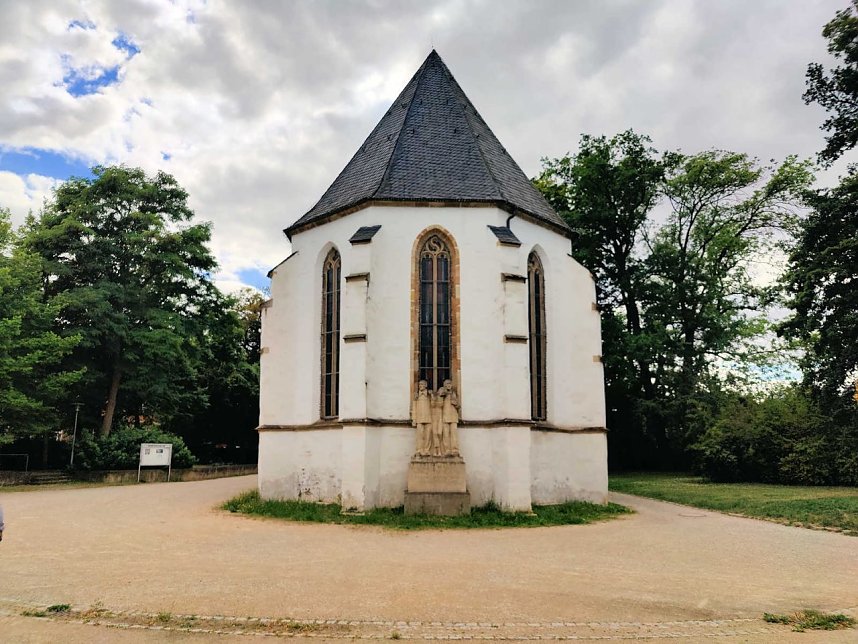 Peter Blei unterwegs in Sangerhausen