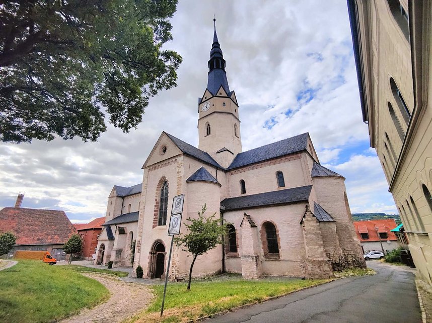 Peter Blei unterwegs in Sangerhausen