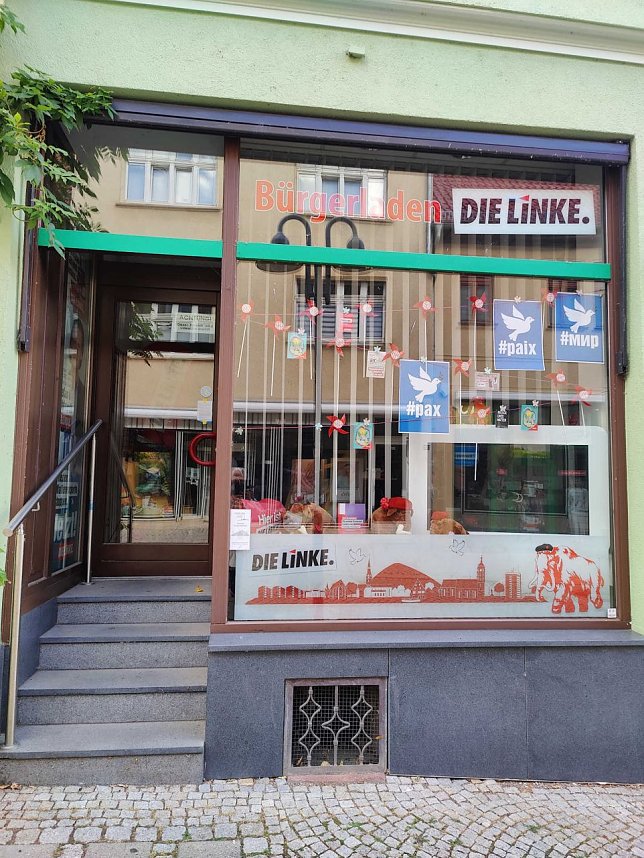 Peter Blei unterwegs in Sangerhausen