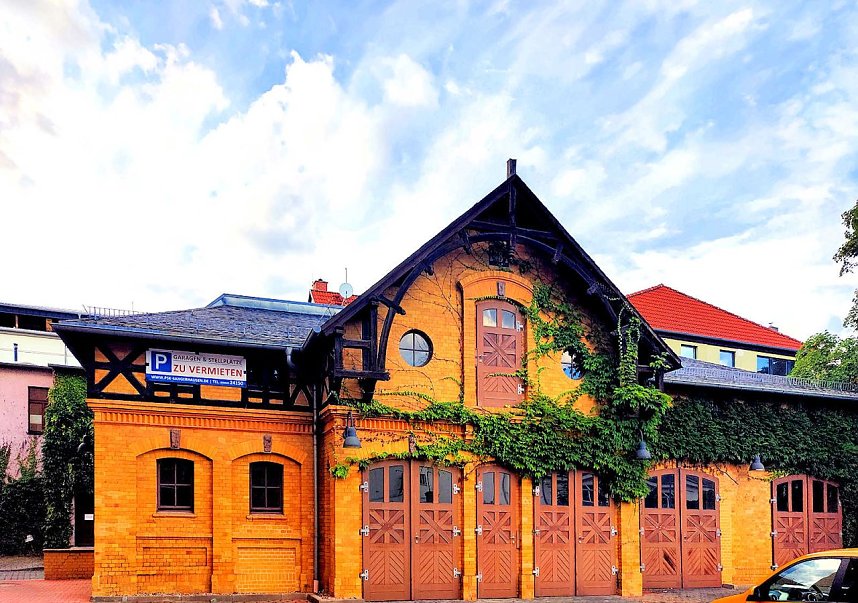 Peter Blei unterwegs in Sangerhausen