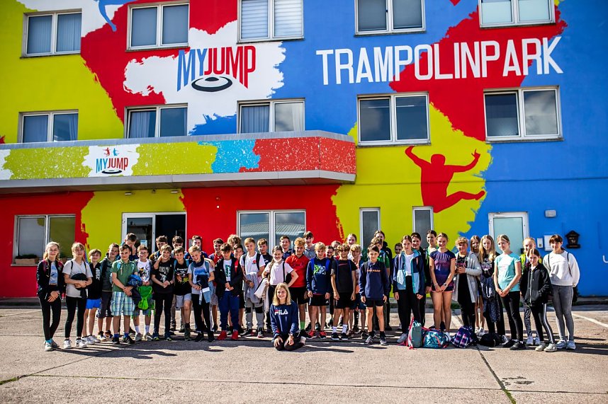 FitKids-Tage - sportliches Schuljahresende f&uuml;r die Sch&uuml;lerinnen und Sch&uuml;ler des Humboldt-Gymnasiums