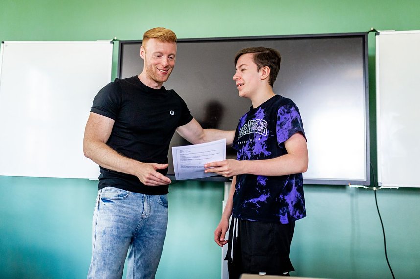 Verabschiedung am Humboldt-Gymnasium