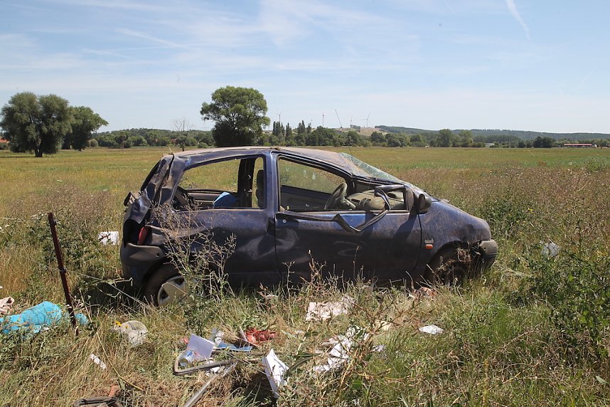 Unfall heute Mittag bei Wolkramshausen