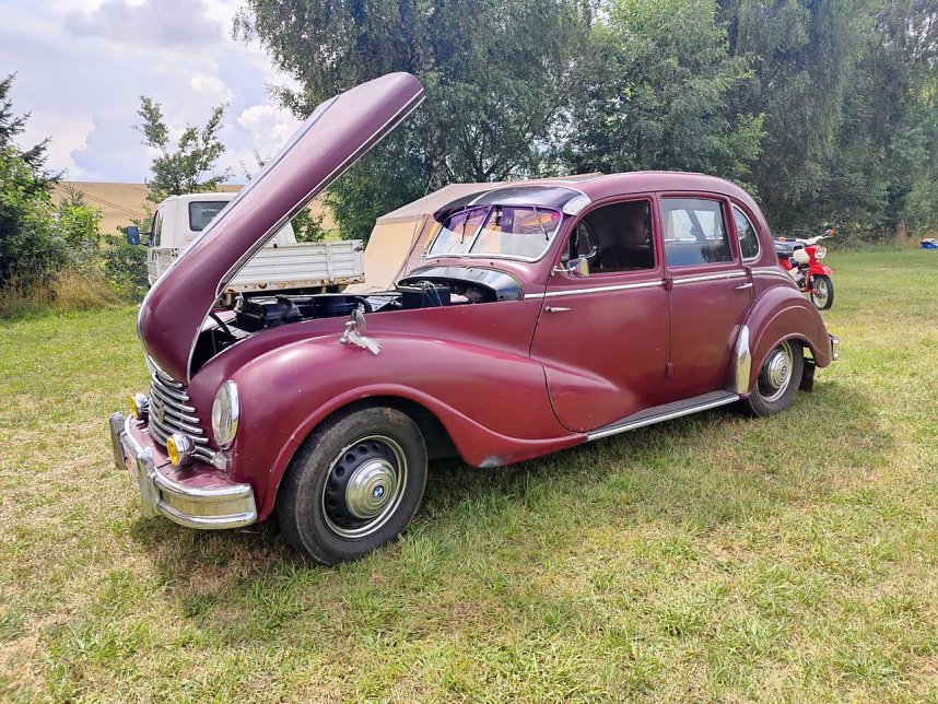 Peter Blei beim Motorradtreff in Harzungen