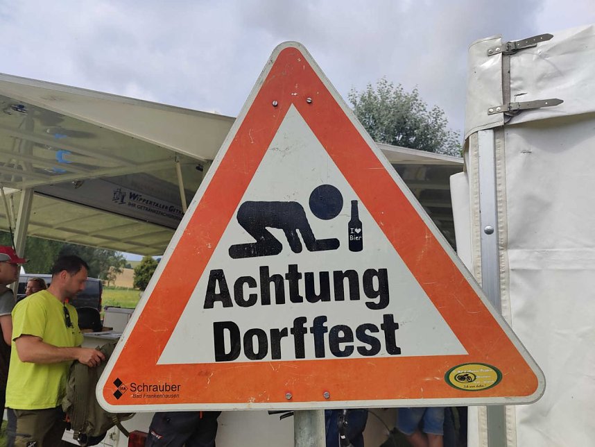 Peter Blei beim Motorradtreff in Harzungen