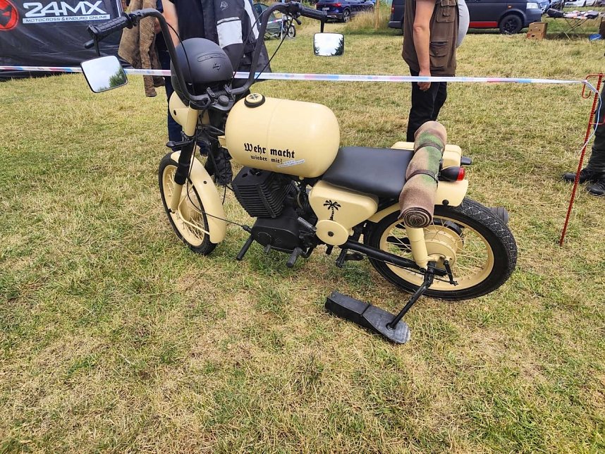 Peter Blei beim Motorradtreff in Harzungen