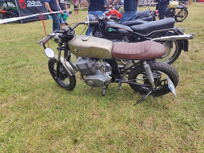 Peter Blei beim Motorradtreff in Harzungen