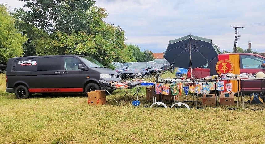 Peter Blei beim Motorradtreff in Harzungen