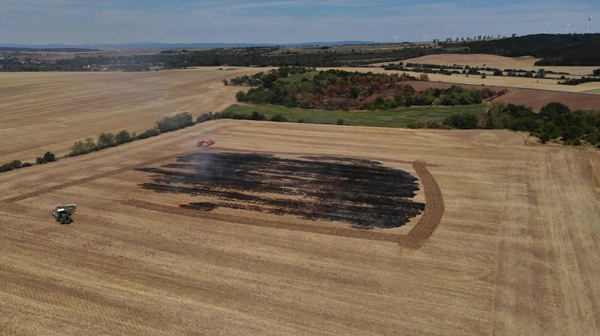 Fl&auml;chenbrand bei Gro&szlig;furra