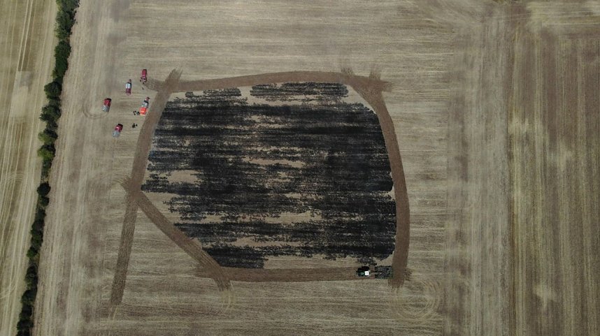 Fl&auml;chenbrand bei Gro&szlig;furra