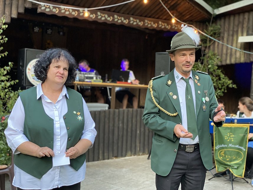 Andrea Manz und Andreas Lohrengel (v.l.n.r.)