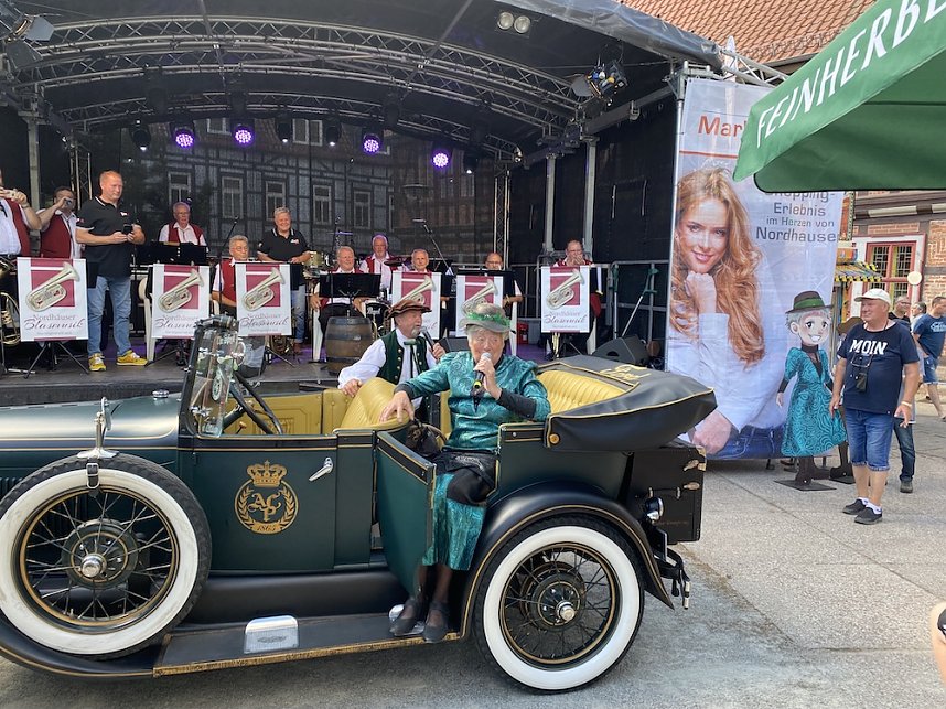 das 26. Altstadtfest in Nordhausen ist er&ouml;ffnet