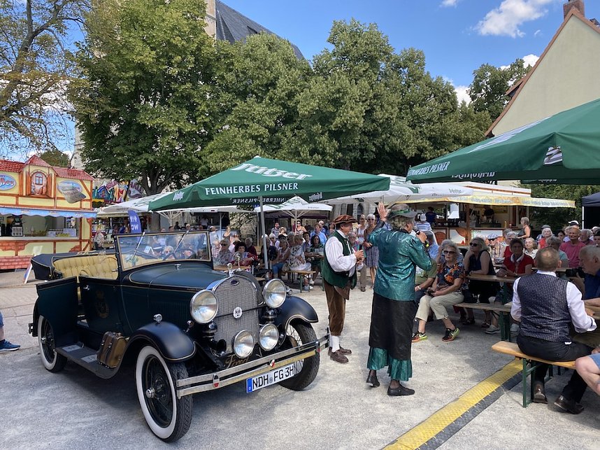 das 26. Altstadtfest in Nordhausen ist er&ouml;ffnet