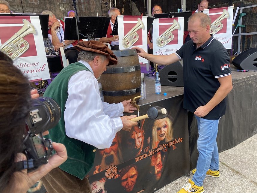 das 26. Altstadtfest in Nordhausen ist er&ouml;ffnet