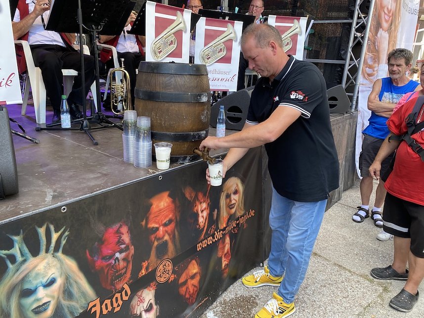 das 26. Altstadtfest in Nordhausen ist er&ouml;ffnet