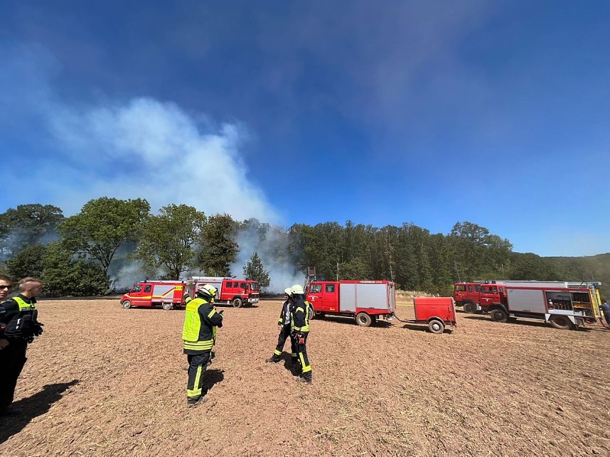 Waldbrand bei Urbach